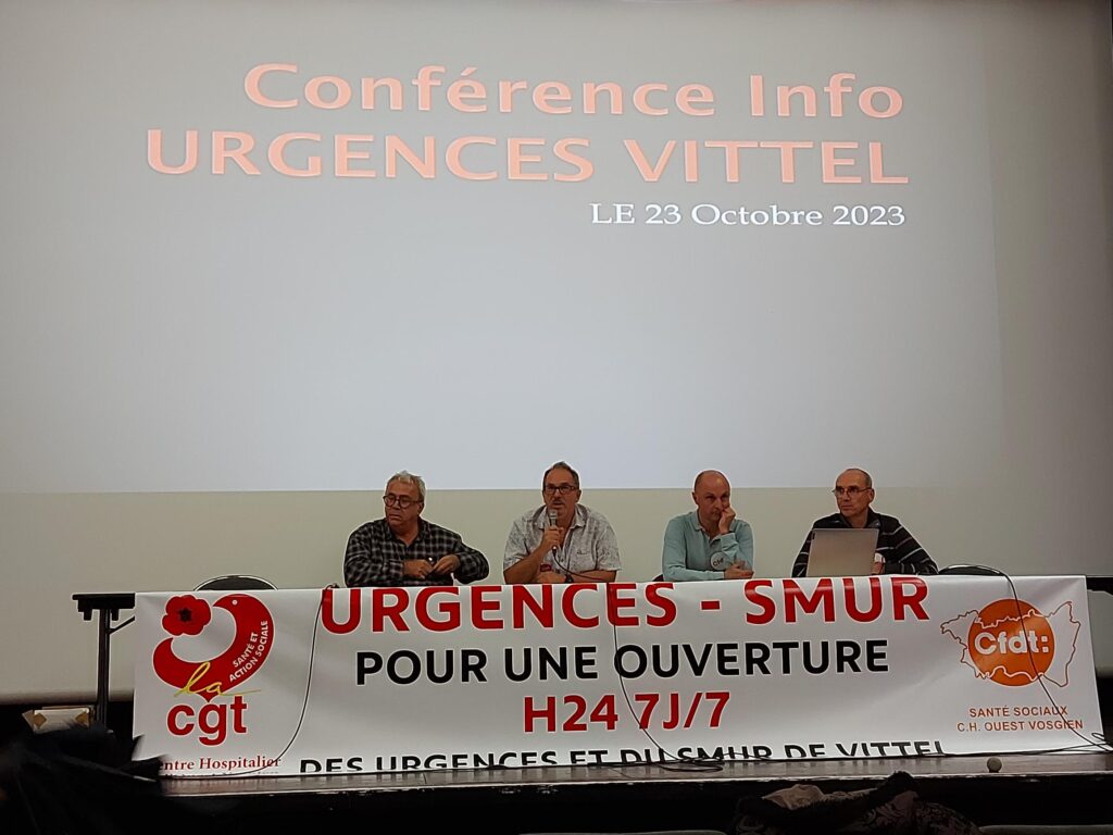 Urgences de l’hôpital de Vittel : Un appel pressant au recrutement