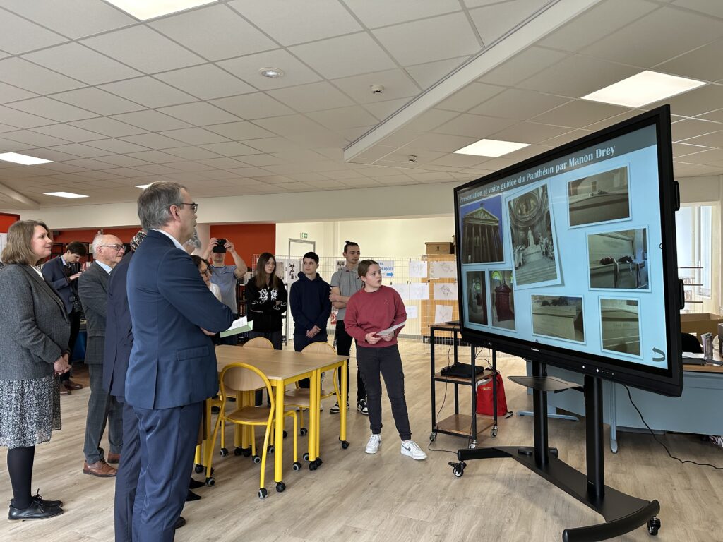 Contrexéville : Le lycée Pierre Mendes France rend hommage à Missak Manouchian