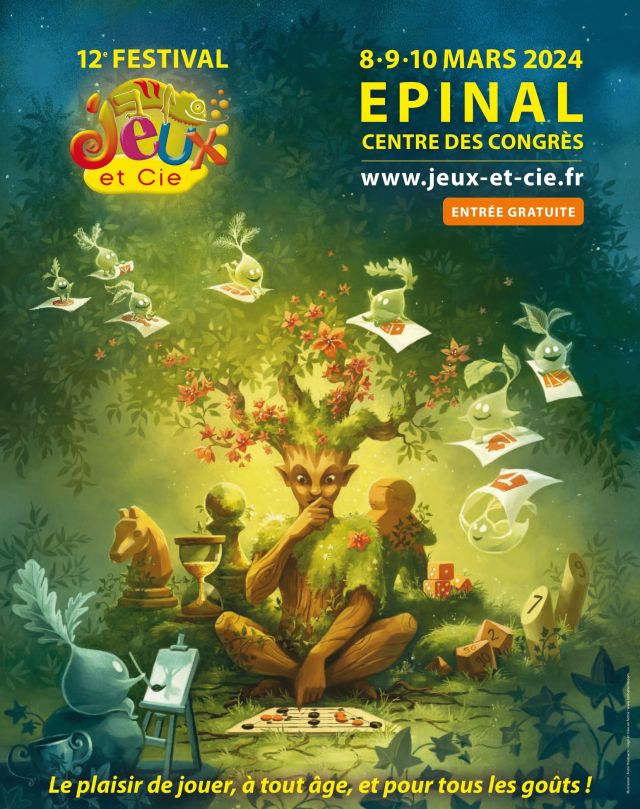 À l’approche du Printemps, le Festival Jeux et Compagnie d’Épinal, s’apprête à enchanter les esprits