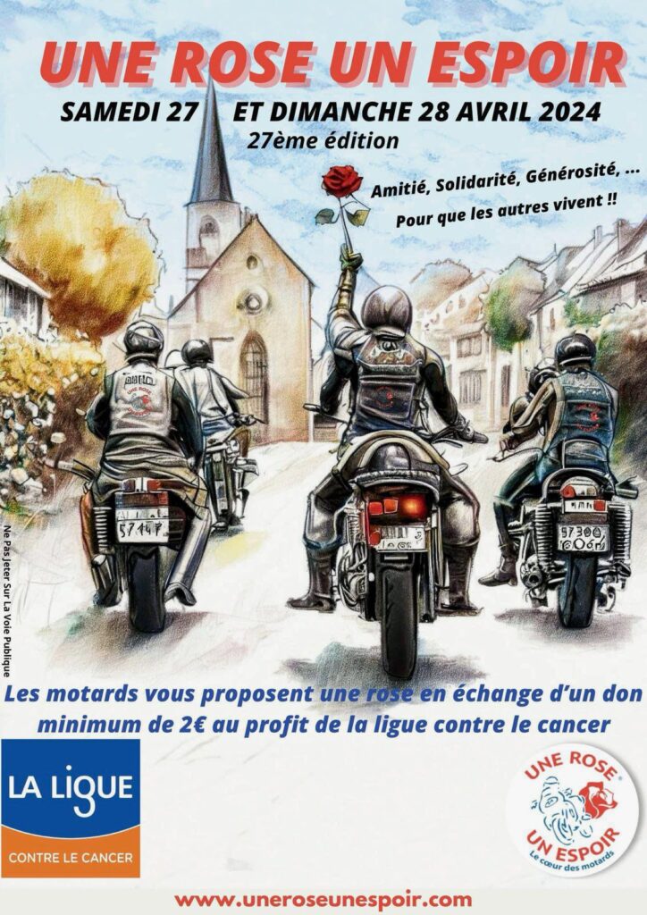 Meurthe-et-Moselle : Les motards sur les routes pour récolter des fonds pour la Ligue contre le Cancer