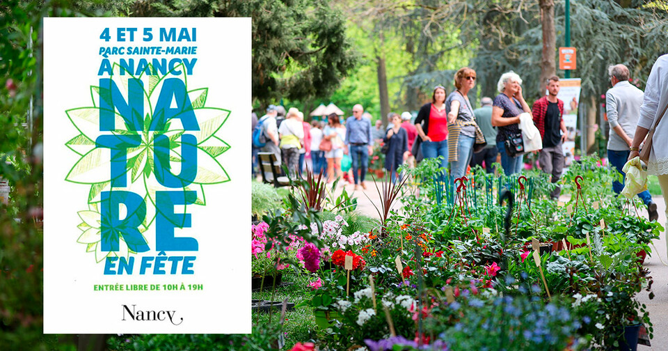 Nancy : Un village dédié aux jardins à l’occasion de la 27e édition de Nature en Fête