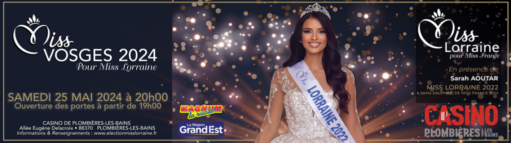 Miss Vosges de retour après 5 années d’absence