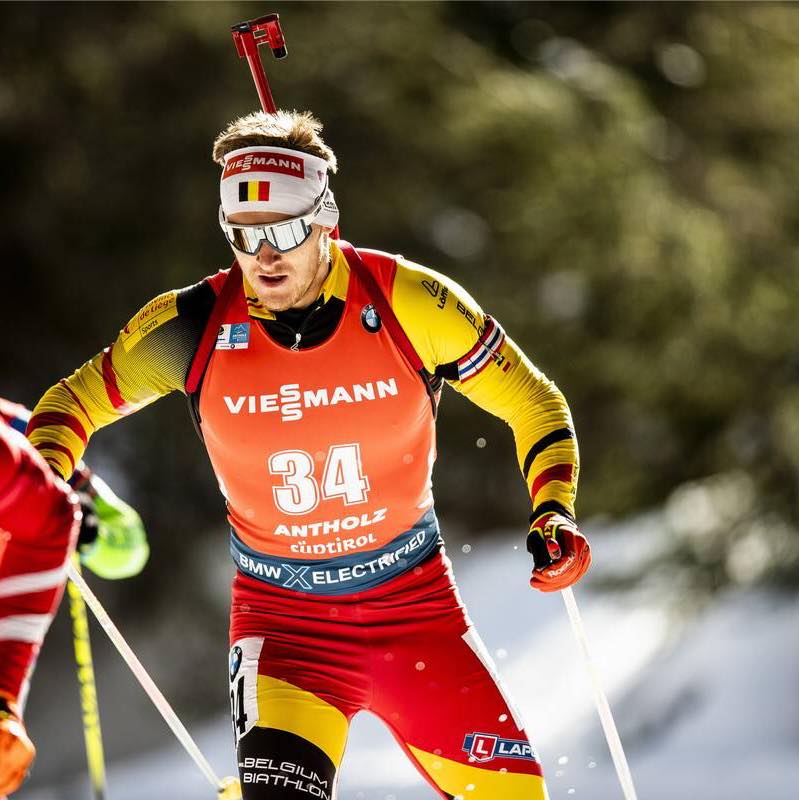 Un champion de biathlon à la confiserie Bressaude aujourd’hui