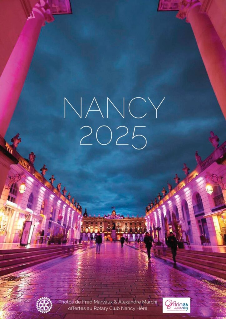 Le Rotary Club Nancy Héré organise une vente solidaire de calendriers jusqu’à la fin du mois