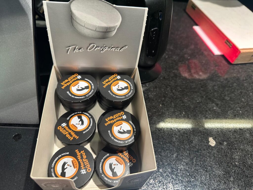 La ville d’Epinal lutte contre les mégots au sol