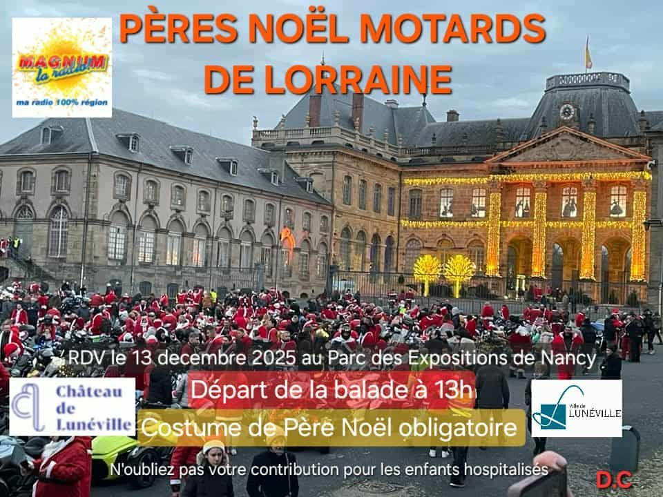 Pères et Mères Noël motards
