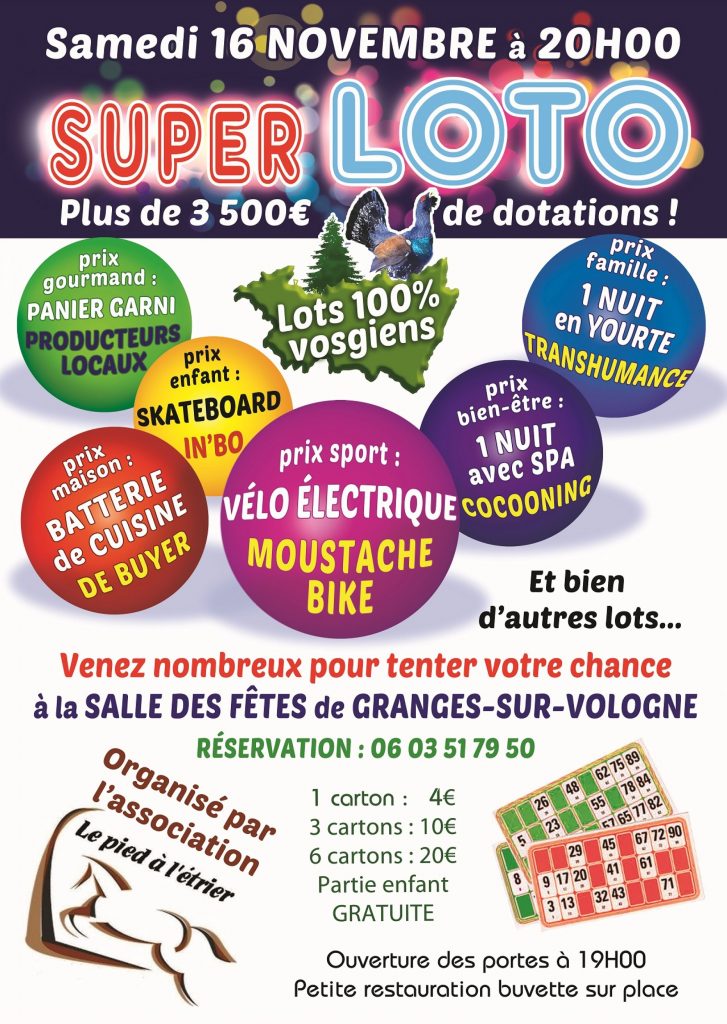 LOTO à GRANGES-SUR-VOLOGNE