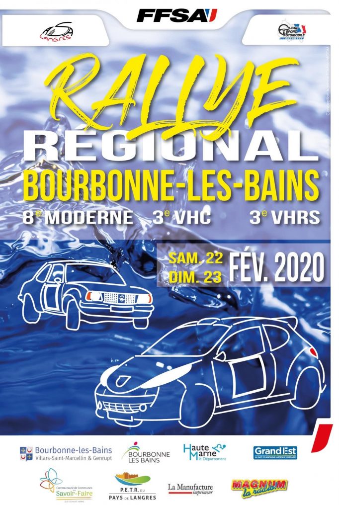 RALLYE REGIONAL à BOURBONNE-LES-BAINS