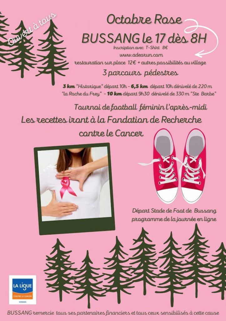 OCTOBRE ROSE à BUSSANG