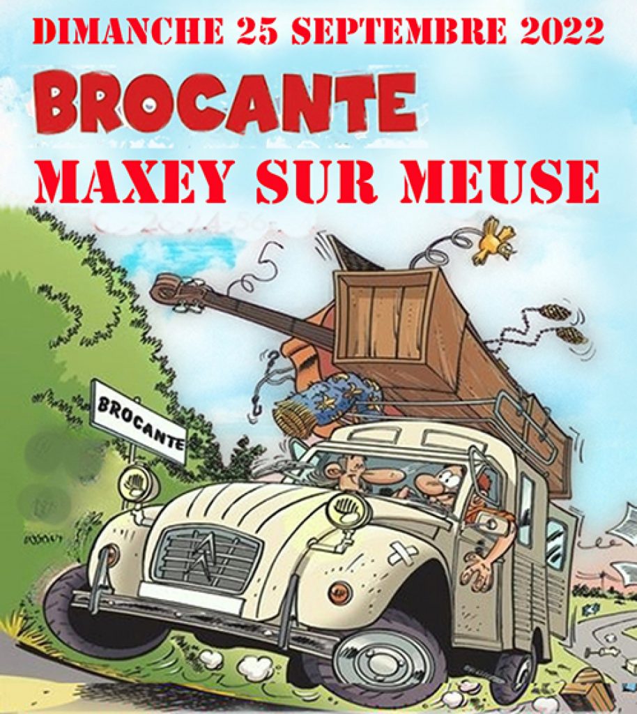 BROCANTE de MAXEY SUR MEUSE