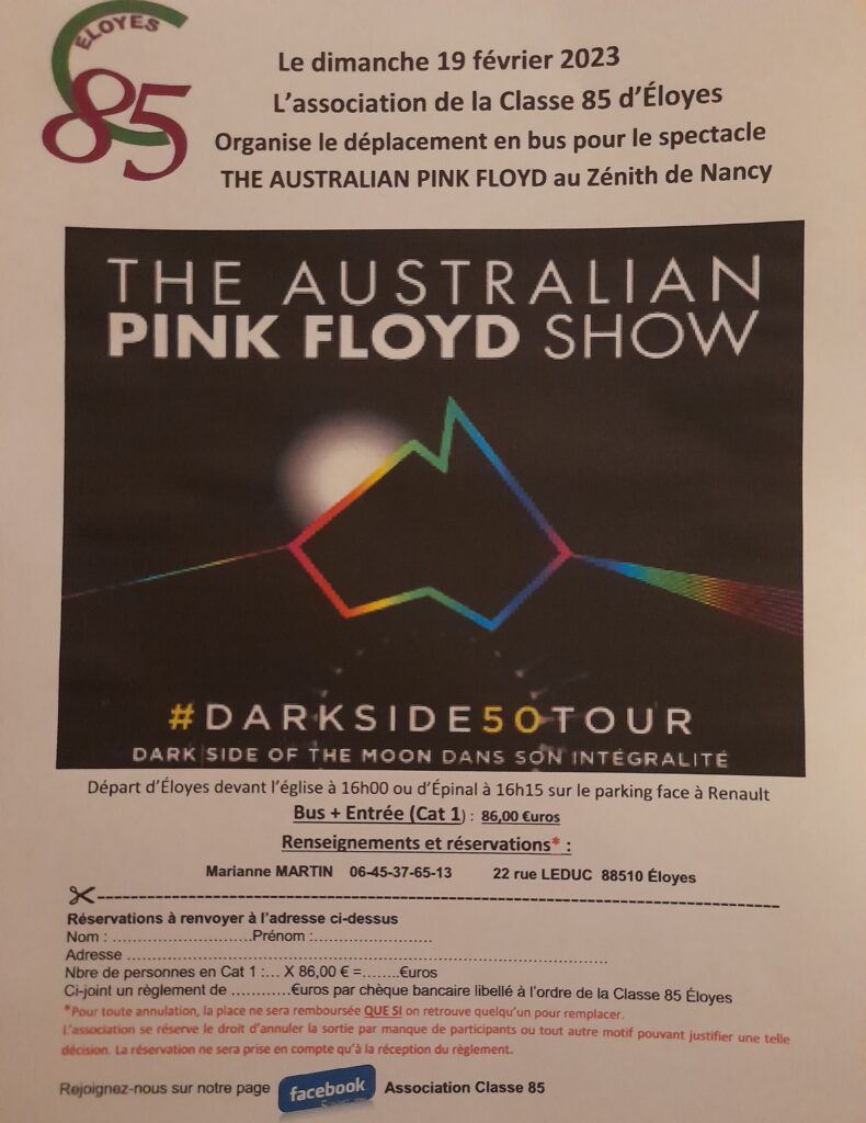 Concert Pink Floyd