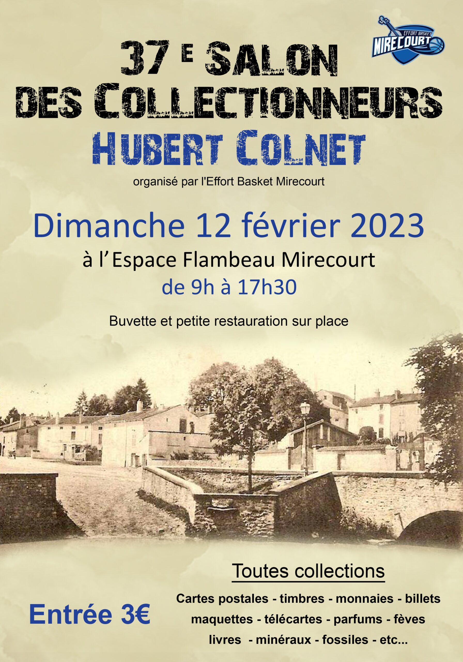 37ème SALON DES COLLECTIONNEURS HUBERT COLNET à MIRECOURT