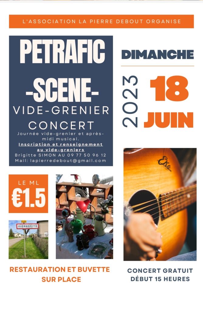 Vide grenier Concert