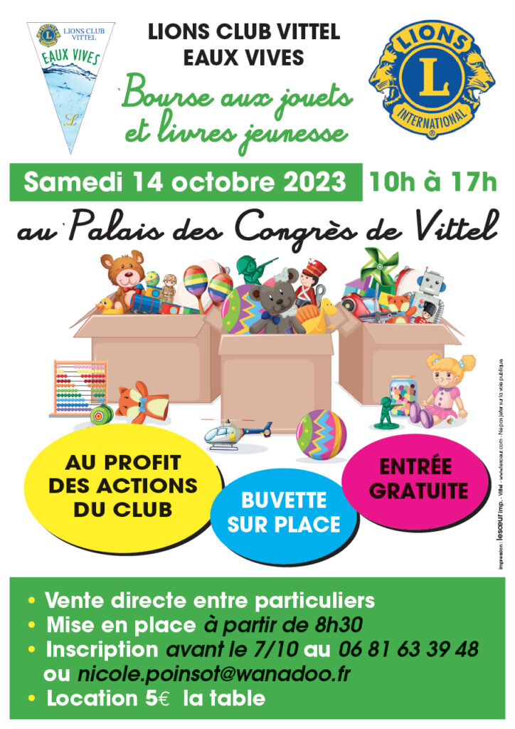 Bourse aux jouets et livres jeunesse