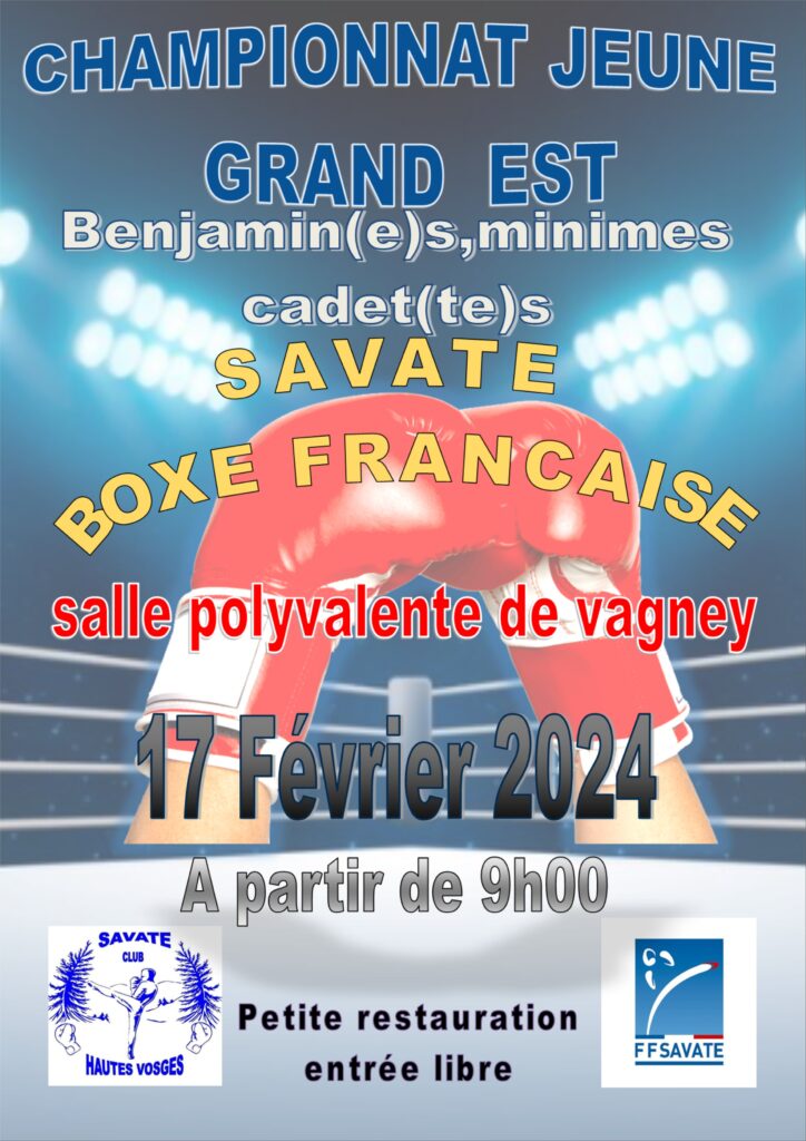 Championnat grand est jeune de savate boxe française