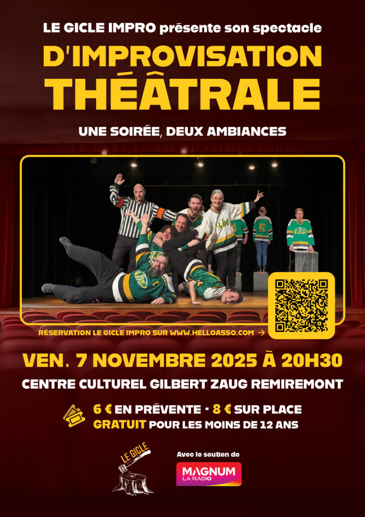 THÉÂTRE D'IMPROVISATION À REMIREMONT