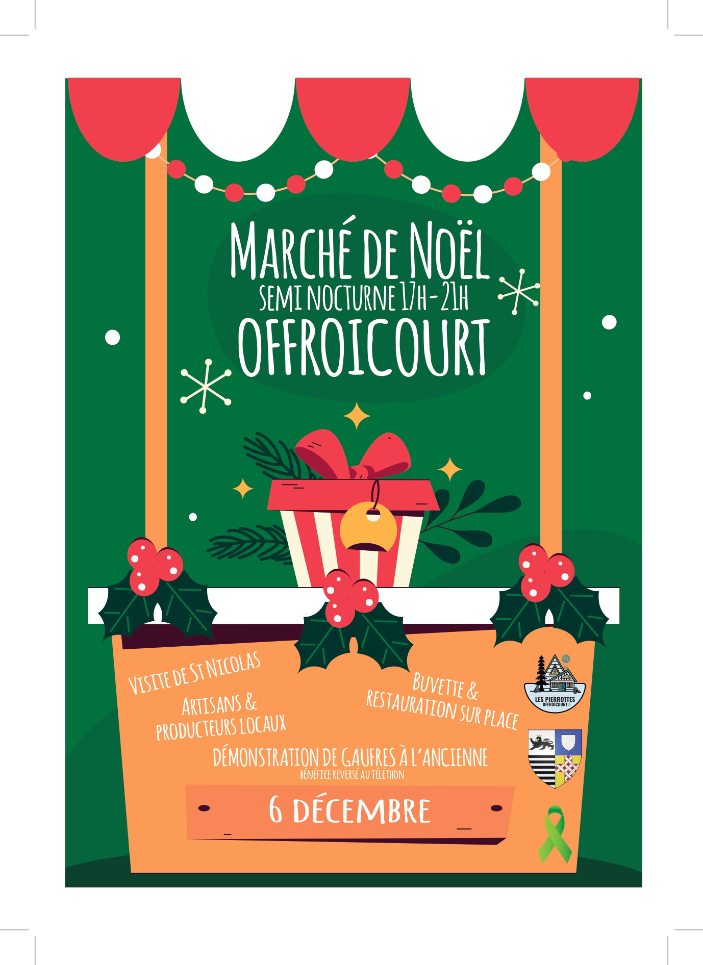 MARCHÉ DE NOËL SEMI NOCTURNE À OFFROICOURT