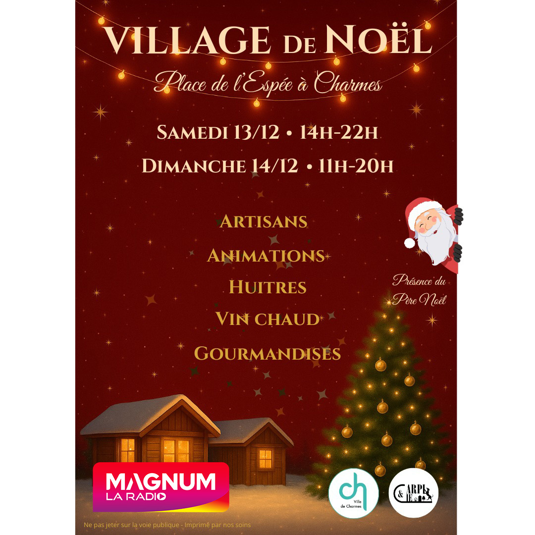 VILLAGE DE NOËL À CHARMES