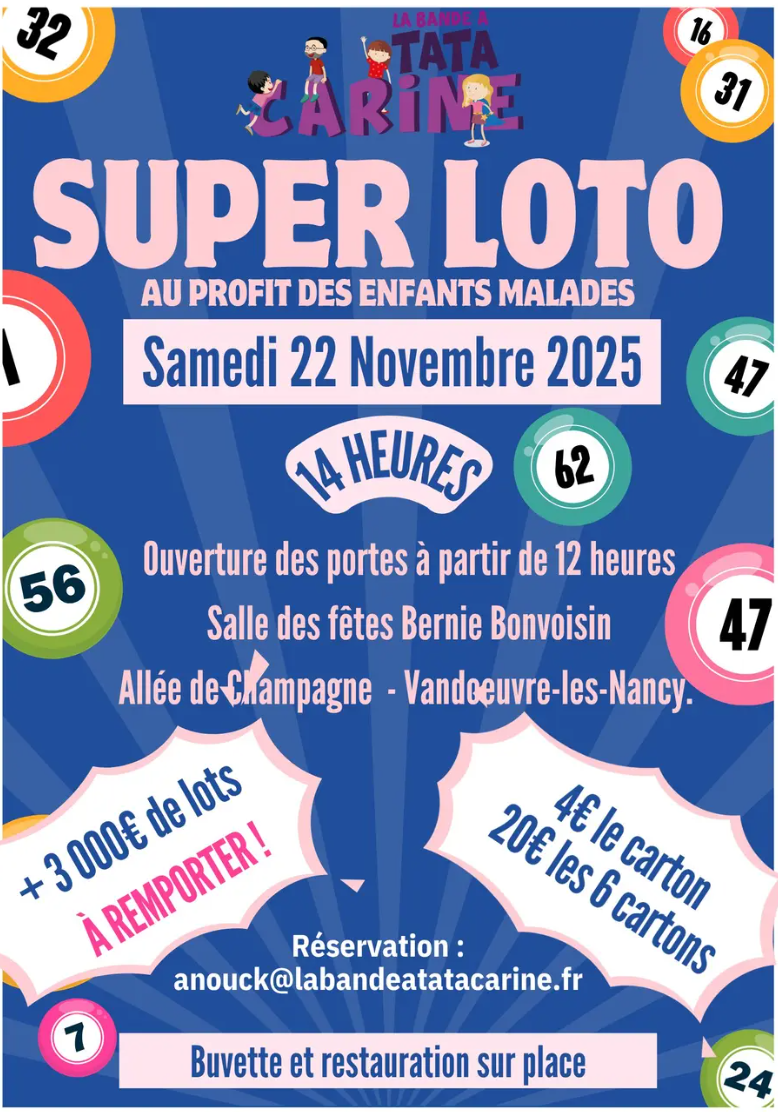 SUPER LOTO à VANDOEUVRE-LES-NANCY
