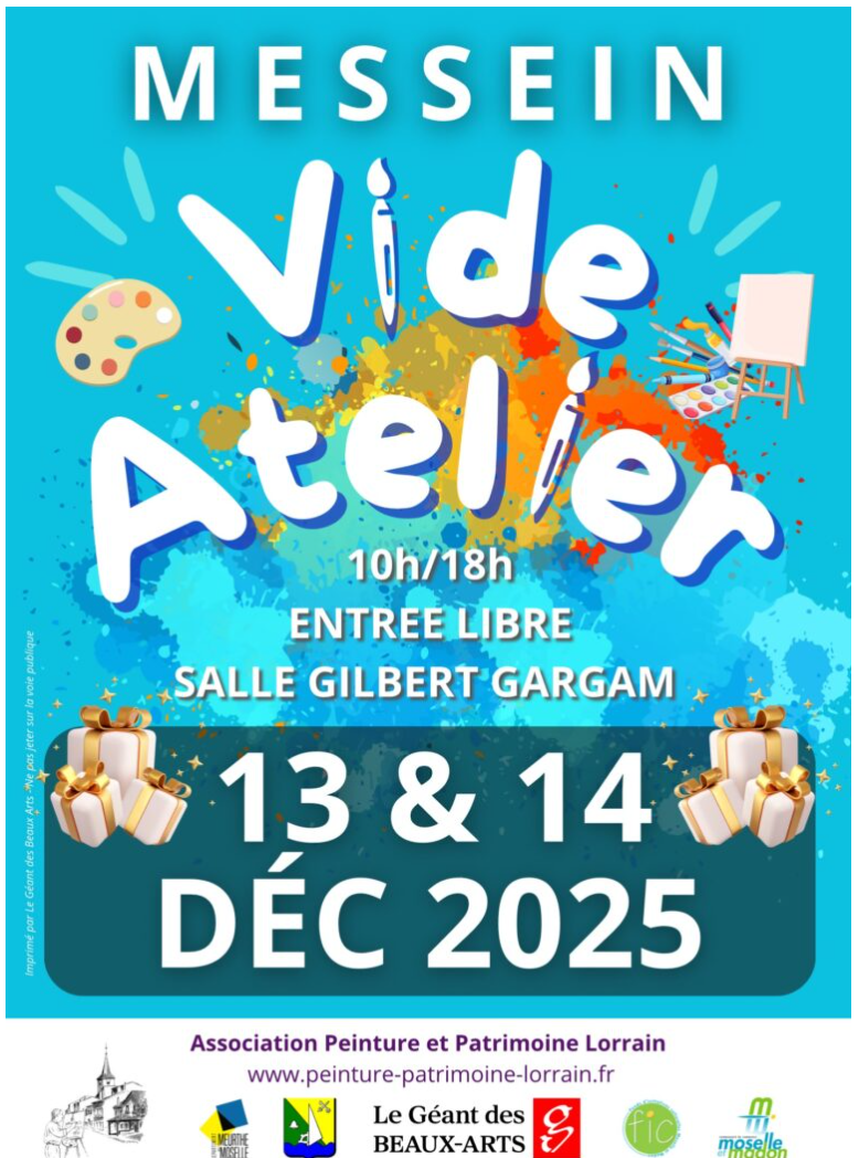 VIDE-ATELIERS LES ARTISTES FÊTENT NOËL À MESSEIN