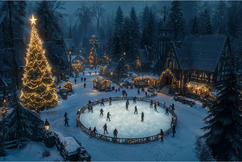 LA PATINOIRE DE NOËL À SAVERNE