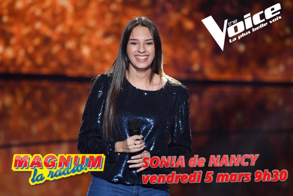 SONIA de Nancy, participante à THE VOICE, dans le Magnum Café